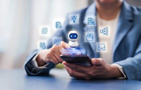 Use agentic ai with ai agent using autonomous workflow for automation represents artificial intelligence innovation and digital transformation for business strategy management