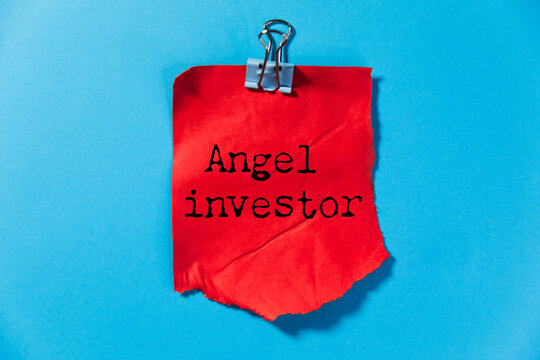 Business concept of angel investor