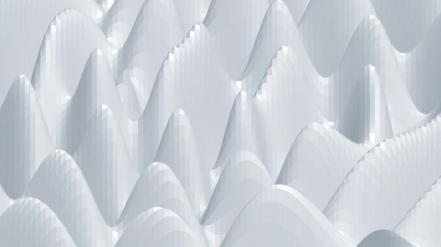 Premium Liquid Ceramic Continuum Pastel Abstract Background 4K Loop