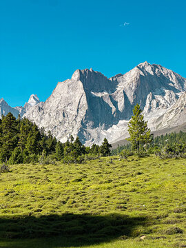 lake in the mountains Gilgit-Baltistan 