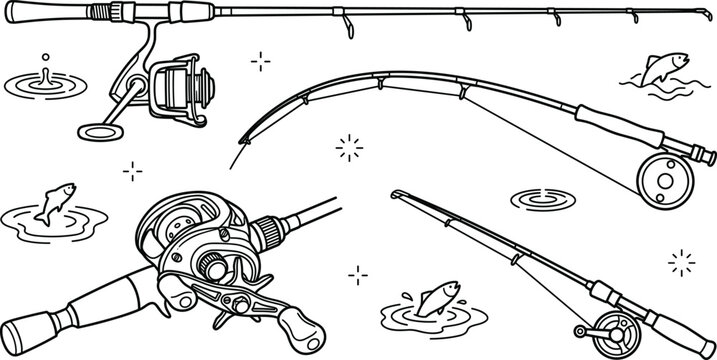 evergreen fishing reels Rod, Spinning Gizmo/Finesse BAITS (Solid Tip) Model:TTU300P Can I Bring Fish 9 ( Stainless steel) Florida