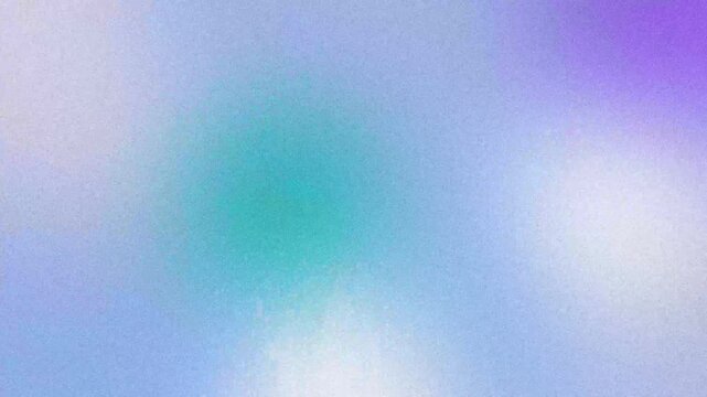 Abstract grainy gradient background featuring soft pastel shades of lavender mint green and white with subtle motion transitions creating dreamy atmospheric texture for video projects.