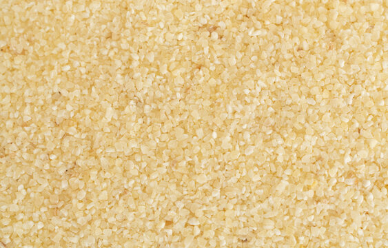Wheat semolina flour textured background
