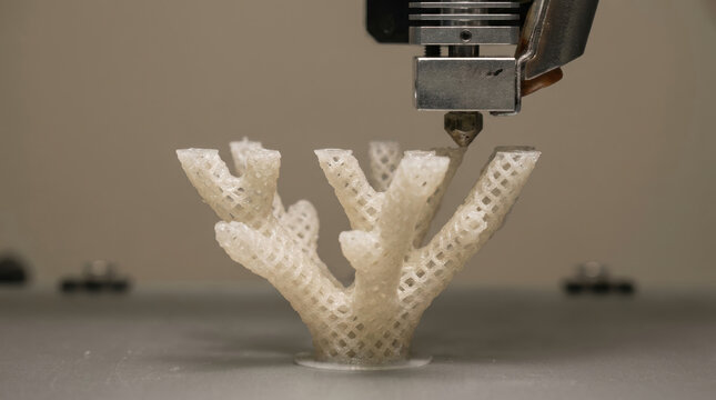 3D printing additive manufacturing 3D printer prototype resin lattice structure tech layoffs nozzle