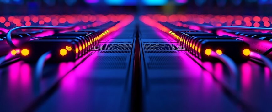 Futuristic Server Array