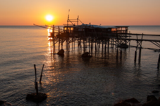 Trabocchi Coast, Abruzzo, Adriatic Sea
