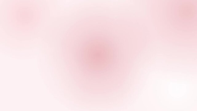 Abstract soft rose pink and white blurred gradient background. This elegant seamless motion graphic loop is perfect for clean minimal presentations and classic wedding backdrops.