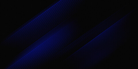 Obraz premium Abstract Blue Motion Line Texture Background with Dynamic Speed Blur Effect