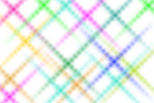 Abstract colorful criss cross line pattern with soft pastel tones and textured brush effect
