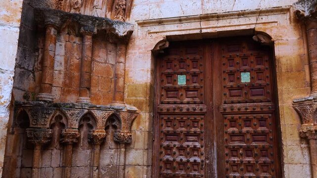 Cathedral of the Assumption of El Burgo de Osma in the Municipality of El Burgo de Osma, Province of Soria, Castile and Le&oacute;n, Spain, Europe