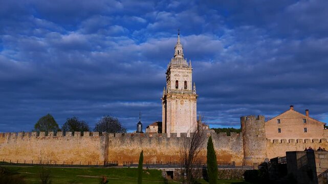 Cathedral of the Assumption of El Burgo de Osma in the Municipality of El Burgo de Osma, Province of Soria, Castile and Le&oacute;n, Spain, Europe
