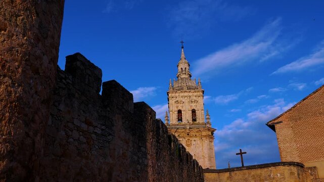 Cathedral of the Assumption of El Burgo de Osma in the Municipality of El Burgo de Osma, Province of Soria, Castile and Le&oacute;n, Spain, Europe