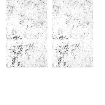 Distressed Texture Brush Set for Photoshop &ndash; Two Vertical Aged Grunge Speckle Background Rectangles with Smudges

