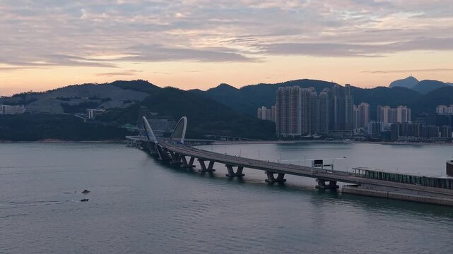 Majestic Tseung Kwan O Cross Bay Bridge View Oct 26 2025