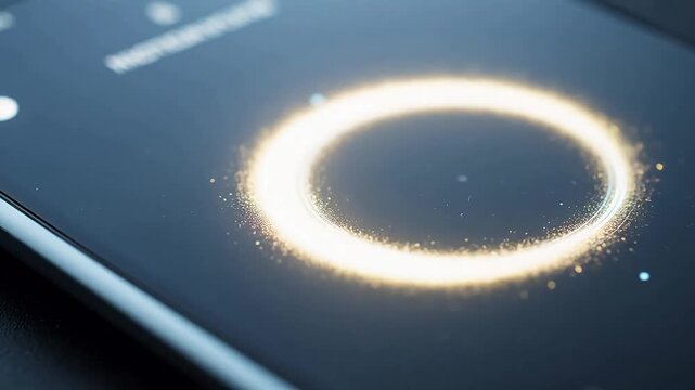 Reading Progress Ring Animation with Interface Interaction