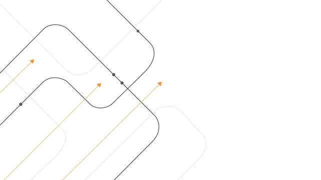 Abstract geometric connect lines and dots.Simple technology graphic background.Illustration Vector design Network and Connection concept.
