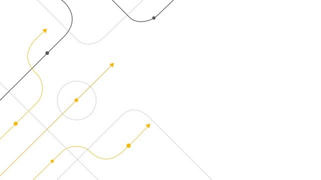 Abstract geometric Circuit connect lines and dots.Simple technology graphic background.Illustration Vector design Network technology and Connection concept