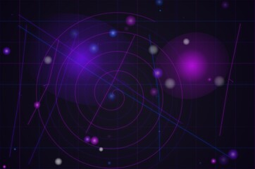Obraz premium Abstract cosmic spiral galaxy space design background