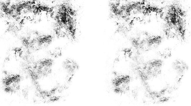 Inkblot Abstract Texture Overlay &mdash; Rorschach Ink Splash Smoke Cloud Brush for Surreal Design & Moody Photo Effects

