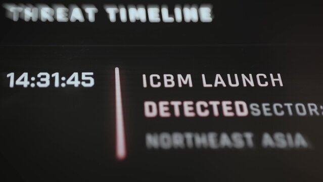 ICBM Launch Detected at 14 31 45