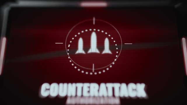 Counterattack Authorization on Military Dashboard