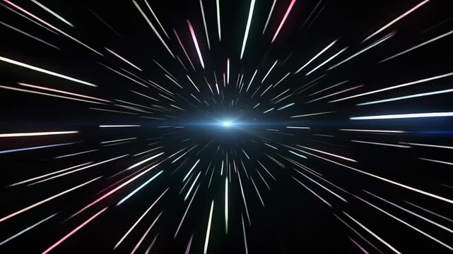 Cosmic explosion burst energy shockwave light rays dark space