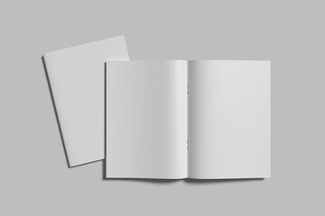Fototapeta premium Magazine Blank Mockup Magazine