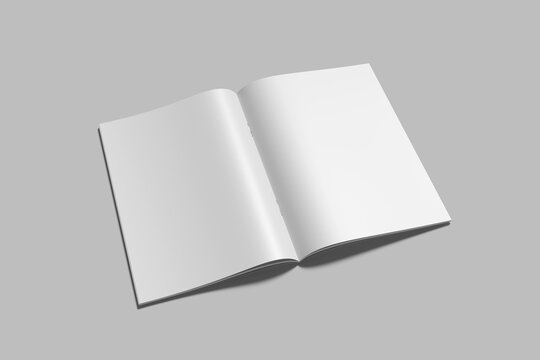 Magazine Blank Mockup Magazine