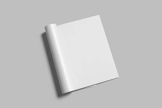 Magazine Blank Mockup Magazine