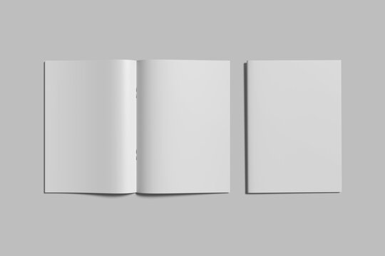 Magazine Blank Mockup Magazine