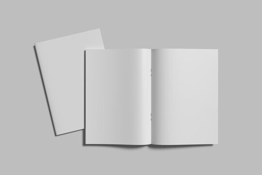 Magazine Blank Mockup Magazine