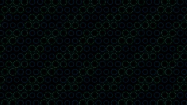 Abstract Dark Geometric Background with Repeating Circular Pattern and Digital Texture for Modern Graphic Design