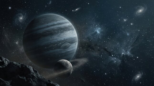 Cosmic celestial bodies and distant galaxies