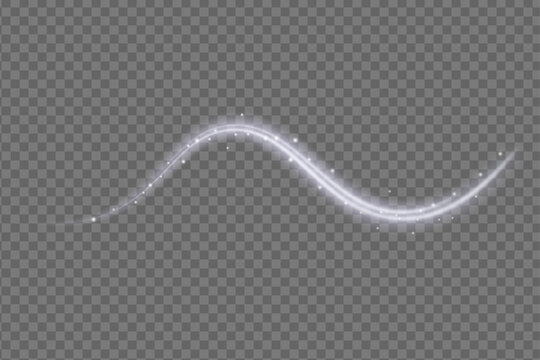 Cold winter wind texture. Holiday vector blizzard. Christmas effect of a cold blizzard. Vector PNG.
