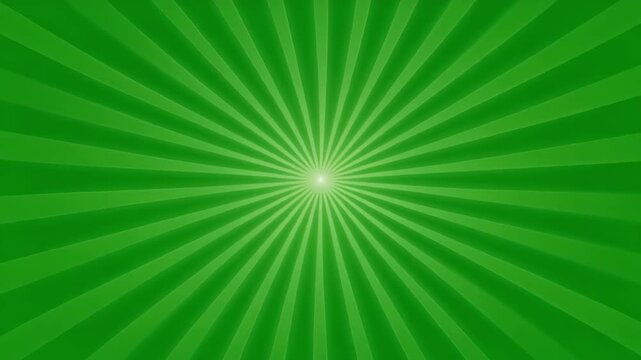 Abstract radial burst pattern in vibrant green with subtle wave texture and bright center