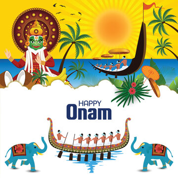 onam baackground