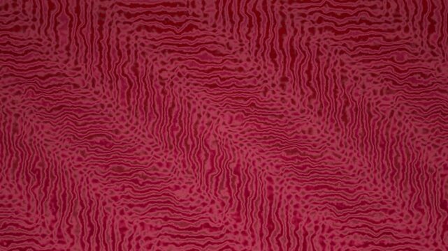 This background displays a seamless loop of abstract dark red patterns with a rippling wave texture suitable for video backgrounds.