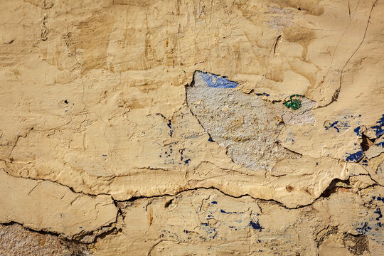 A texture grunge background of painted plaster wall