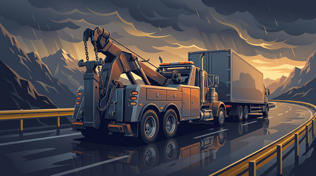 excavator at work