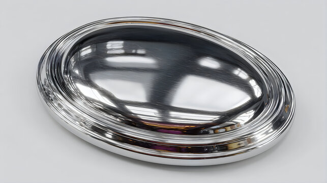 Modern decorative serving tray polished silver elegance pictures
