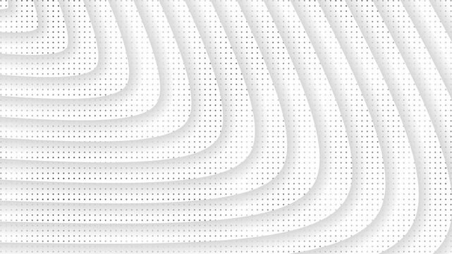 Abstract white curved lines pattern with black gap for title overlay and modern design background