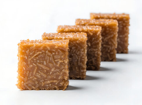 Kobbari Louz Coconut Fudge