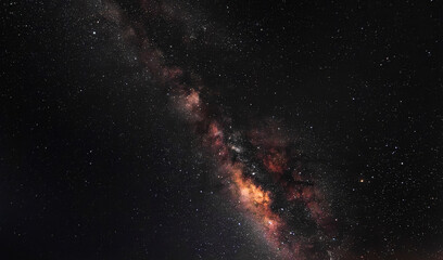 Milky Way spreading across the dark sky of Southeastern Arizona © Guy Sagi