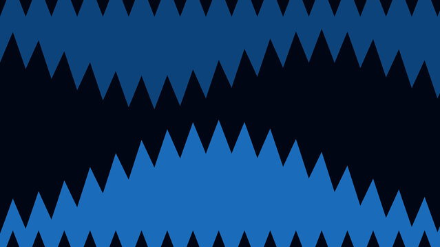 Seamless abstract blue zigzag pattern with glowing geometric motion, futuristic digital lines, dark tech background and modern loop animation.