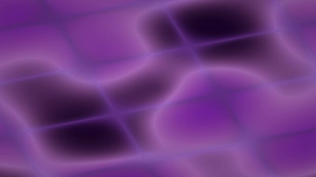 Abstract background featuring seamless looping purple gradient shapes
