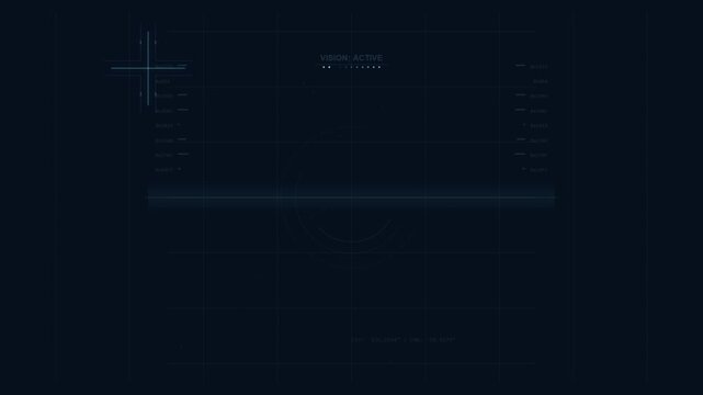 Digital interface with glowing blue data points and charts, data analysis and futuristic ui elements, cybersecurity and technology concept