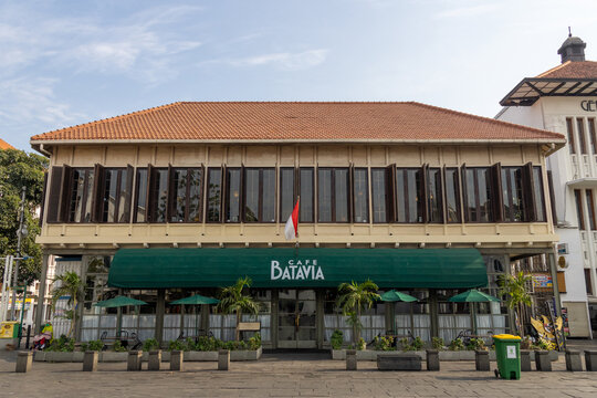 Cafe Batavia, a historic colonial-era cafe in Jakarta Old Town