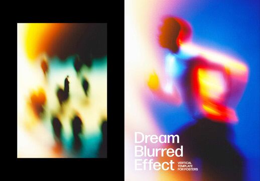 Soft Dream Haze Photo Effect For Poster And Social Media Design
