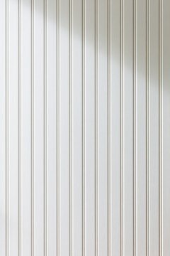 Neutral White Grooved Beadboard Wall as Versatile Background