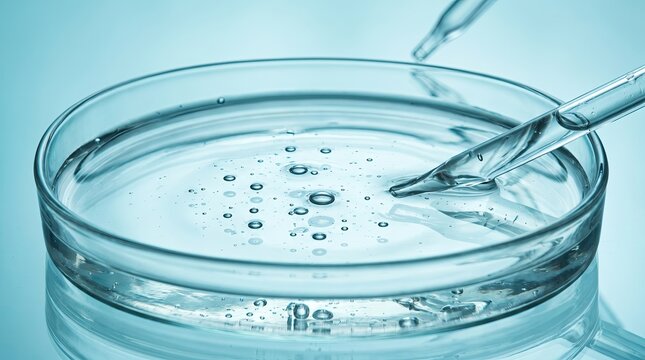 Hyaluronic Serum with Glass Dropper